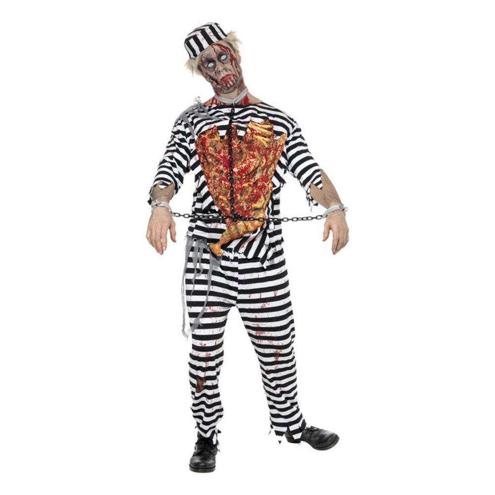 Mannlig Zombie Fange Kostyme
