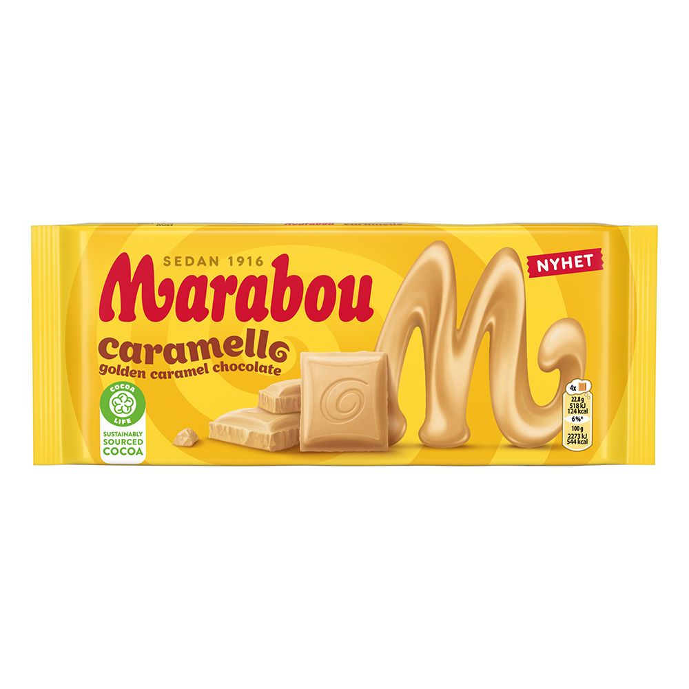 Marabou Caramello Chokladkaka