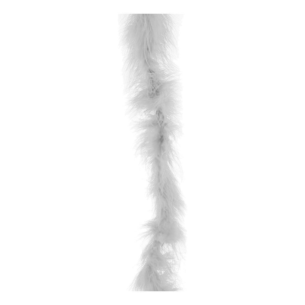 Marabou Fjærboa Hvit