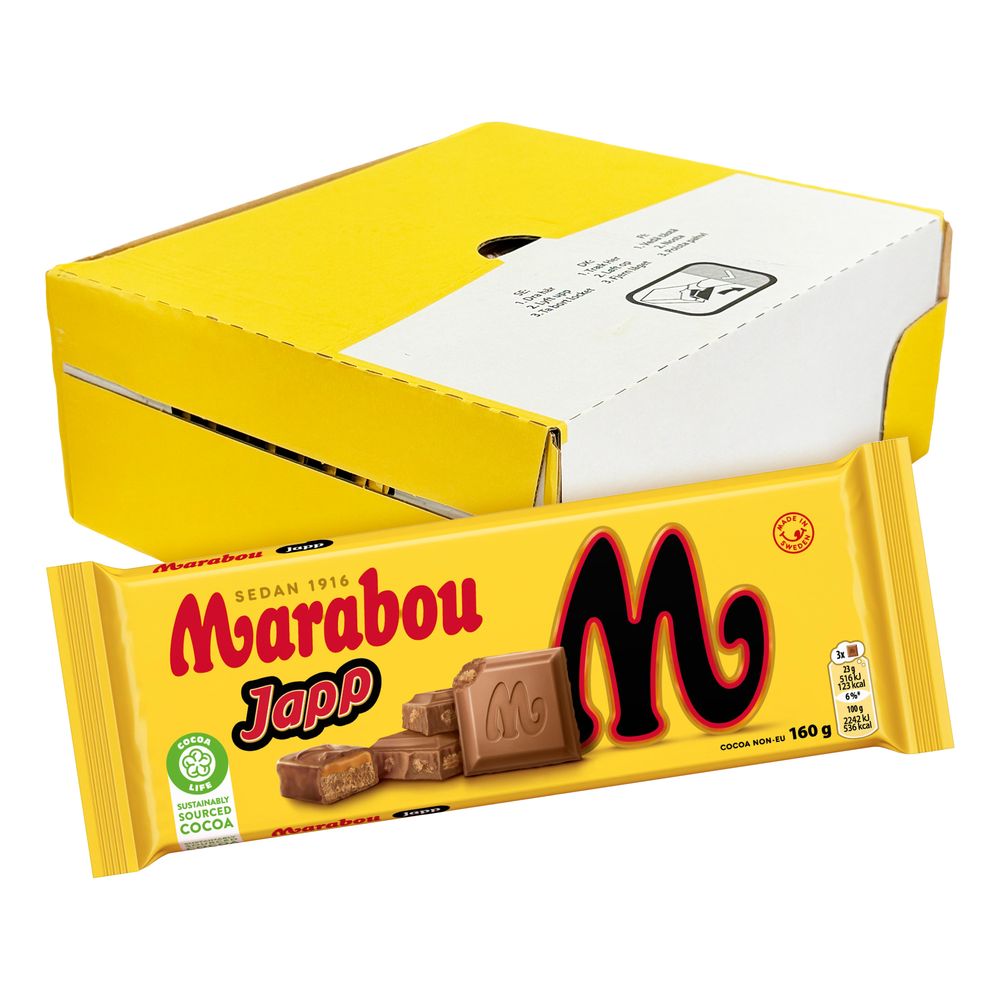 Marabou Japp Chokoladebarer Økonomipakke