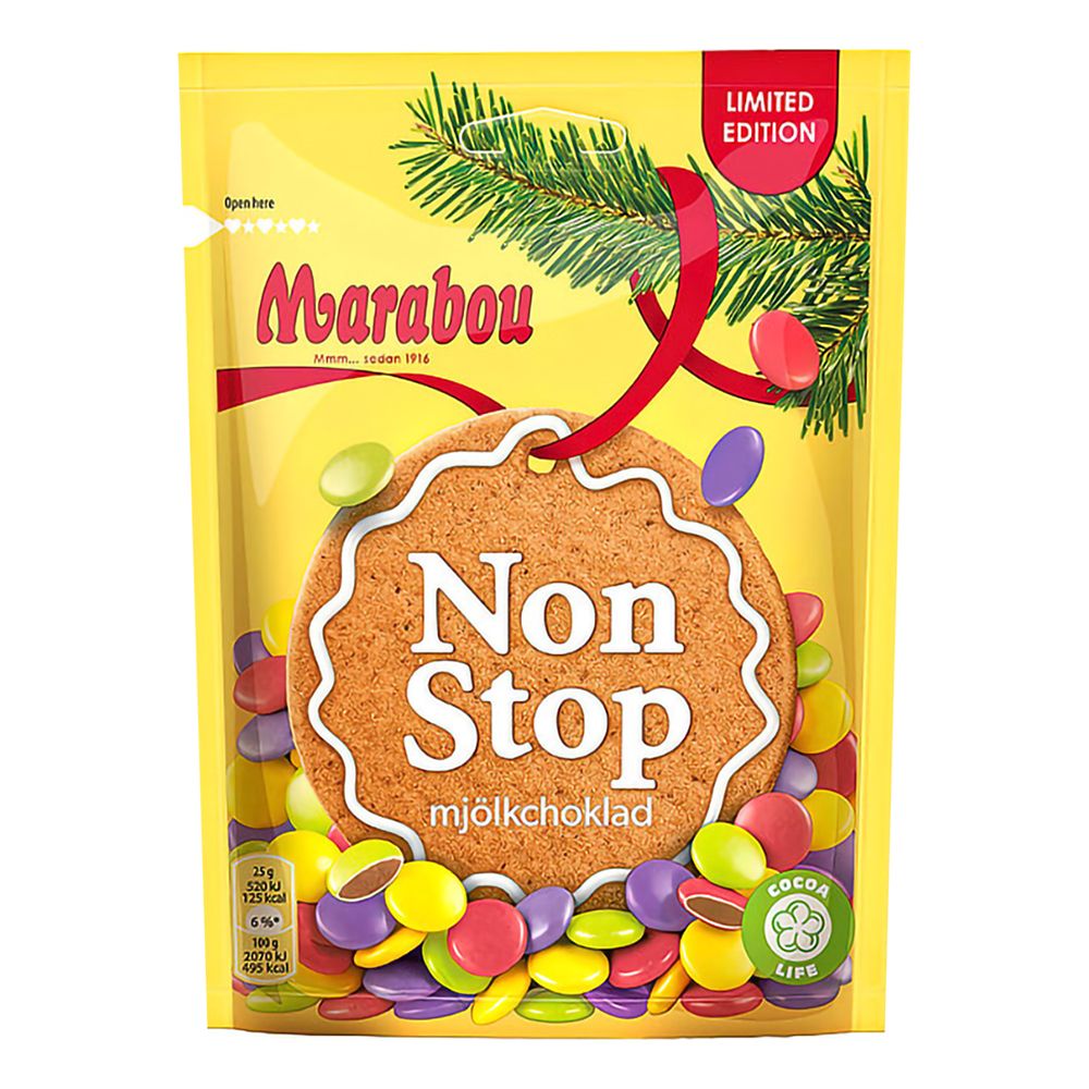 Marabou Non Stop Christmas i Påse