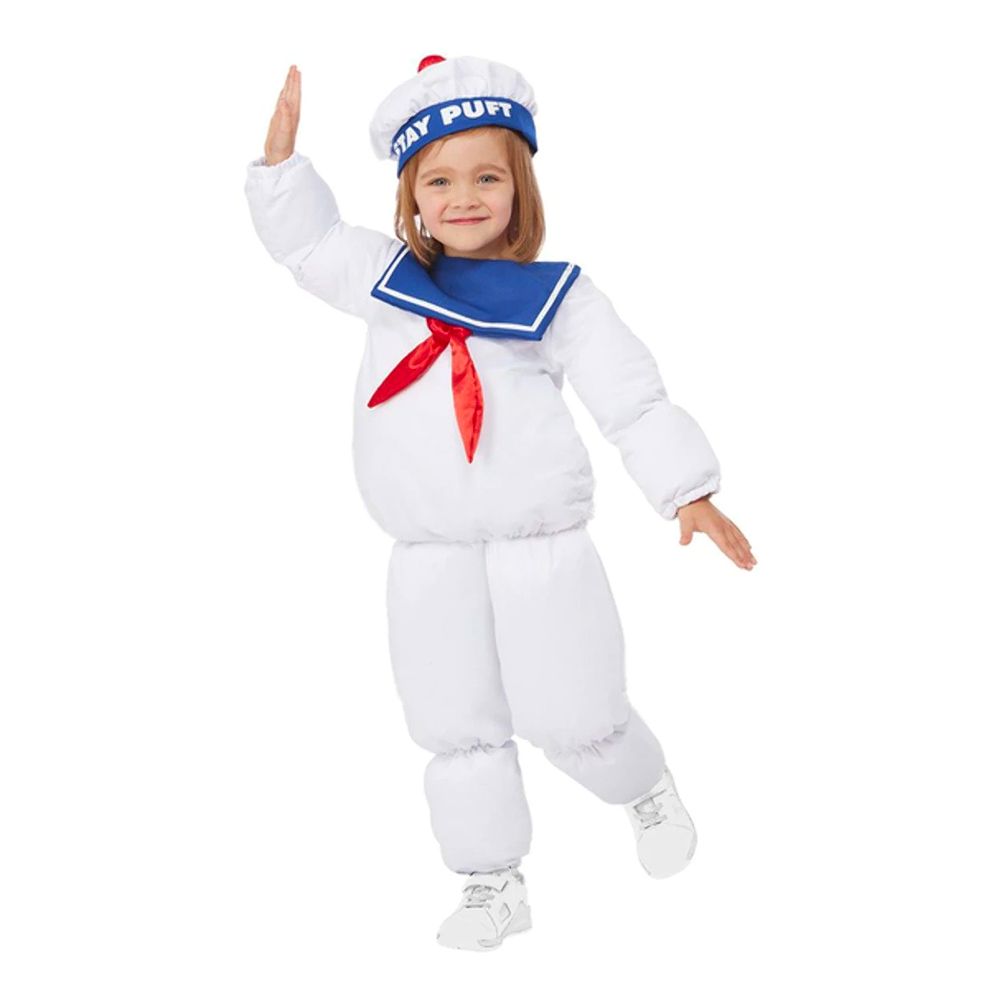 Marshmallow Man Børnekostume