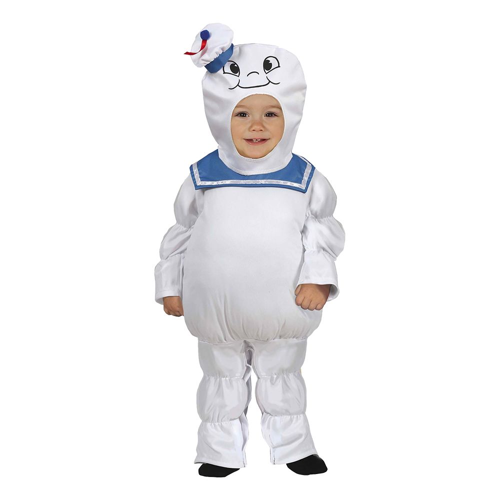 Marshmallow Spöke Bebis Maskeraddräkt