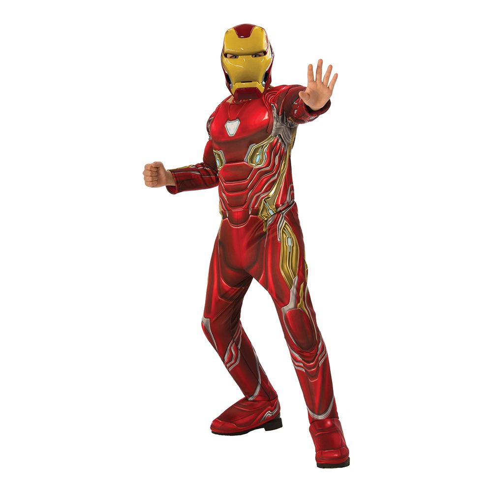 Marvel Endgame Iron Man Børnekostume Deluxe