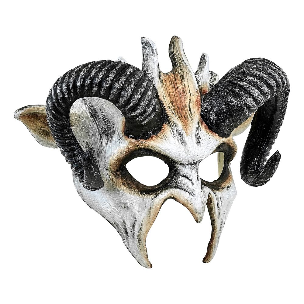 Maske Dæmon med Horn