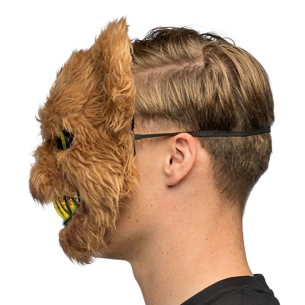 Maske Plysj Skræmmende Bjørn