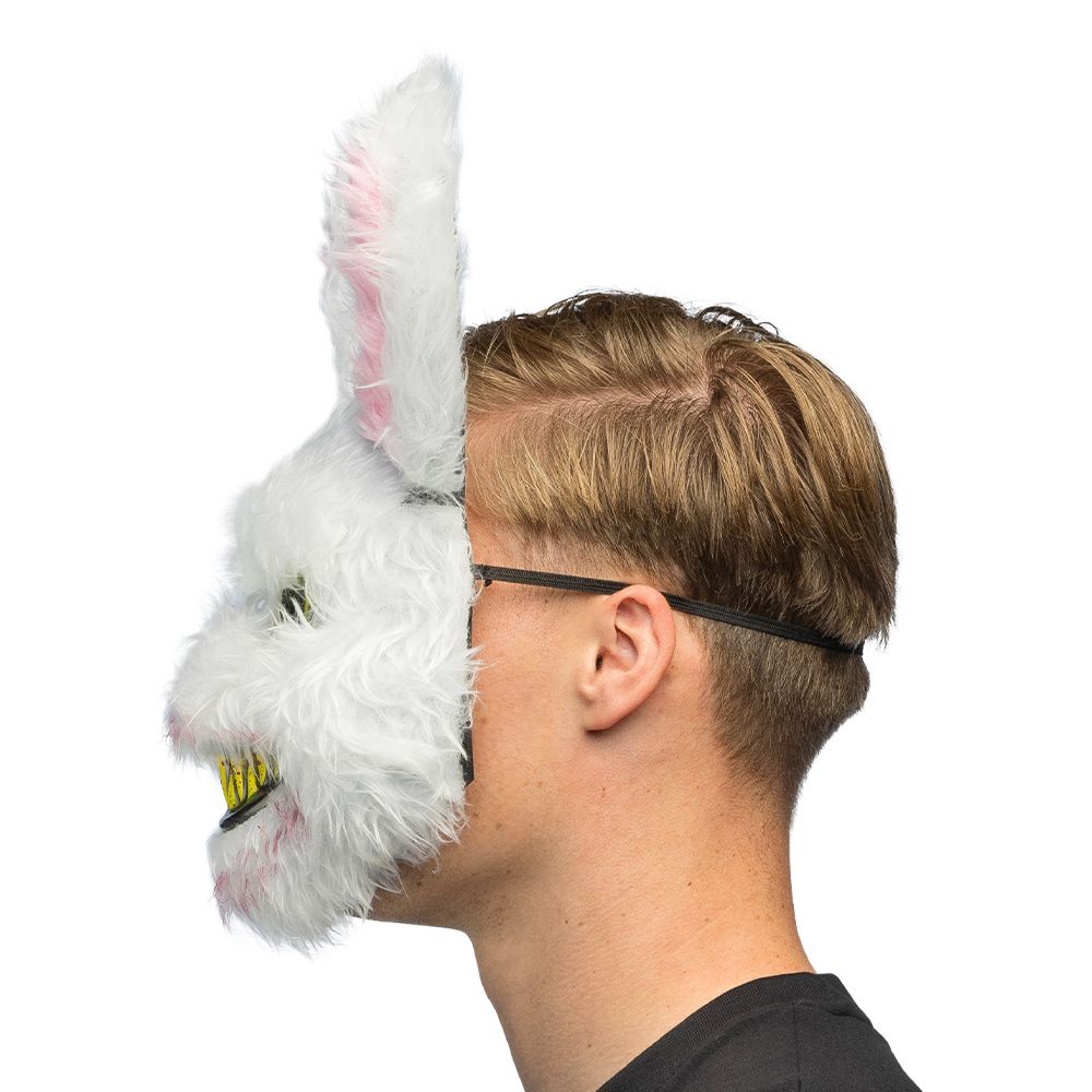 Maske Plysj Skræmmende Kanin