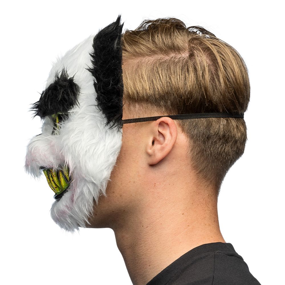 Maske Plysj Skummel Panda