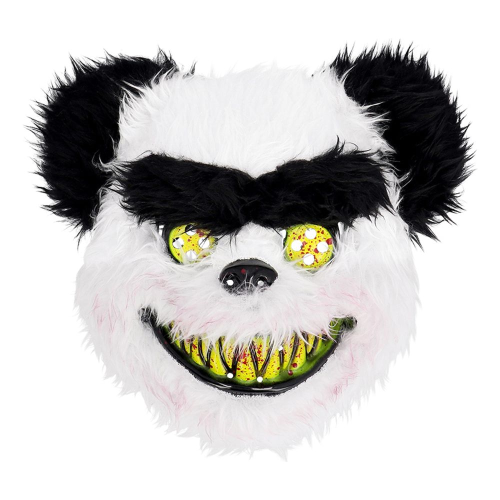 Maske Plysj Skummel Panda