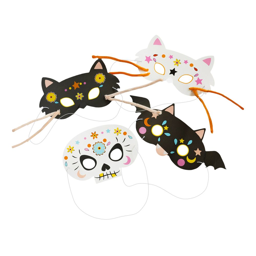 Masker Halloween DIY Kit för Barn