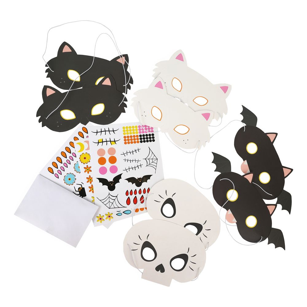 Masker Halloween DIY Kit för Barn