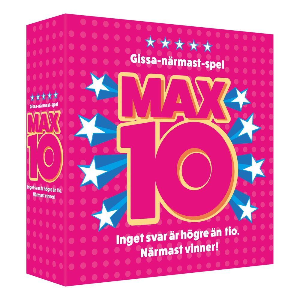 Max 10 Frågespel
