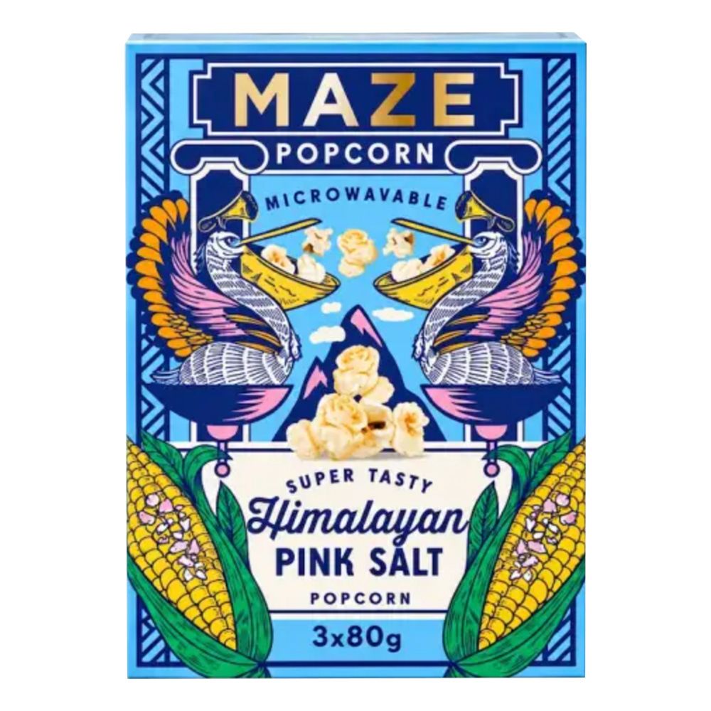 MAZE Popcorn Himalayan Pink Salt