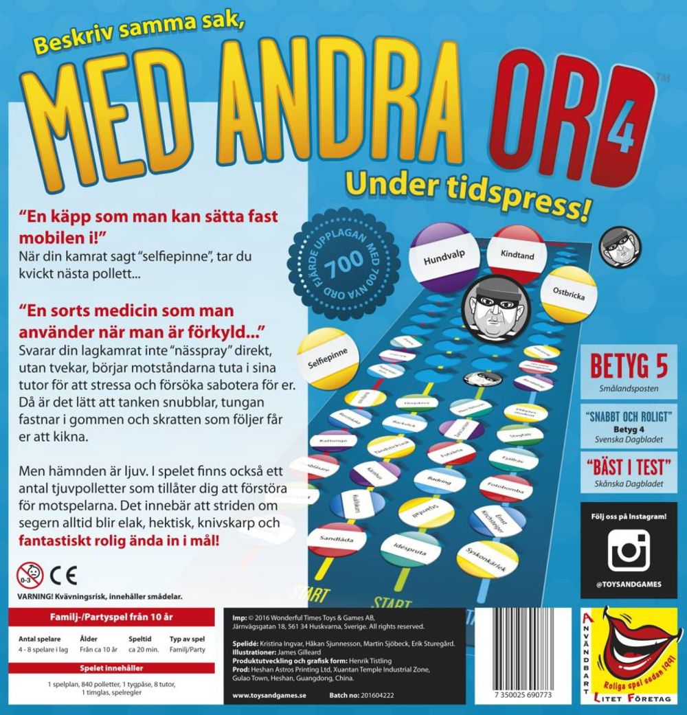 Med Andra Ord 5 Sällskapsspel