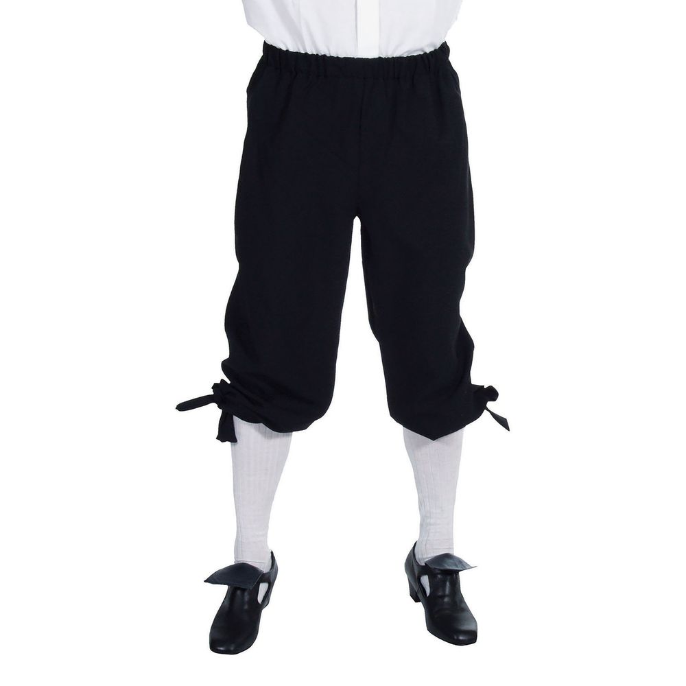 Middelalderbukser Sort