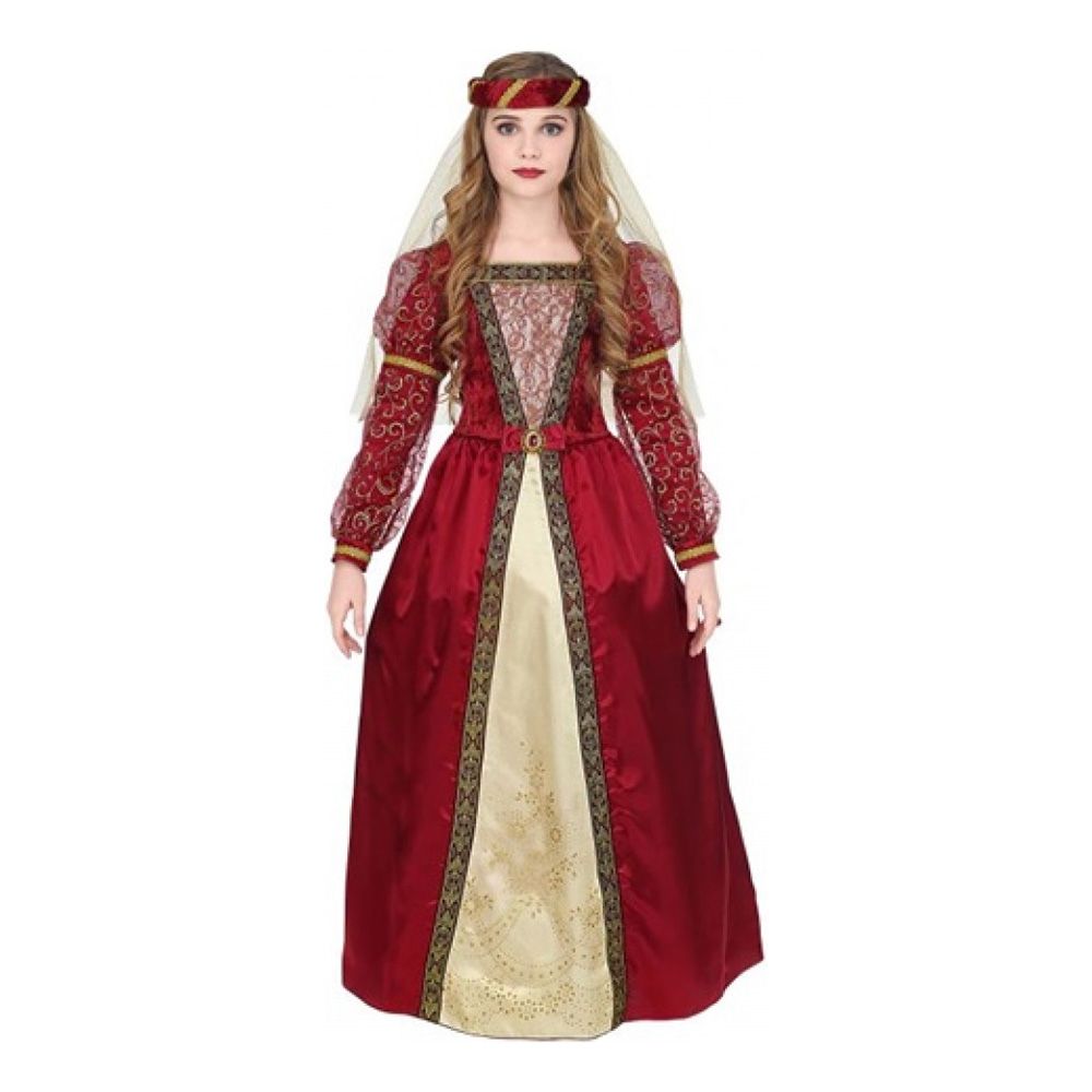 Middelalderprinsesse Barn Kostyme