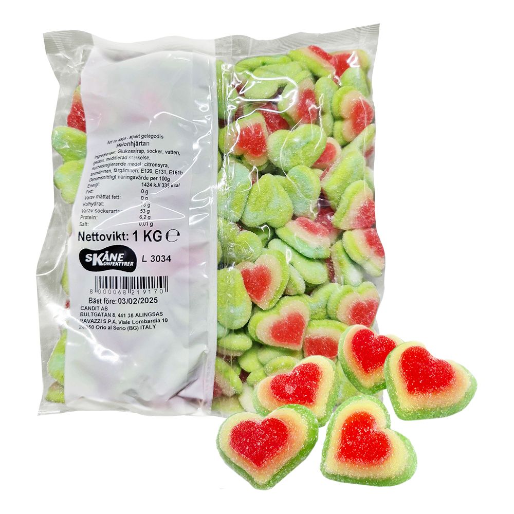 Melonhjärtan Storpack