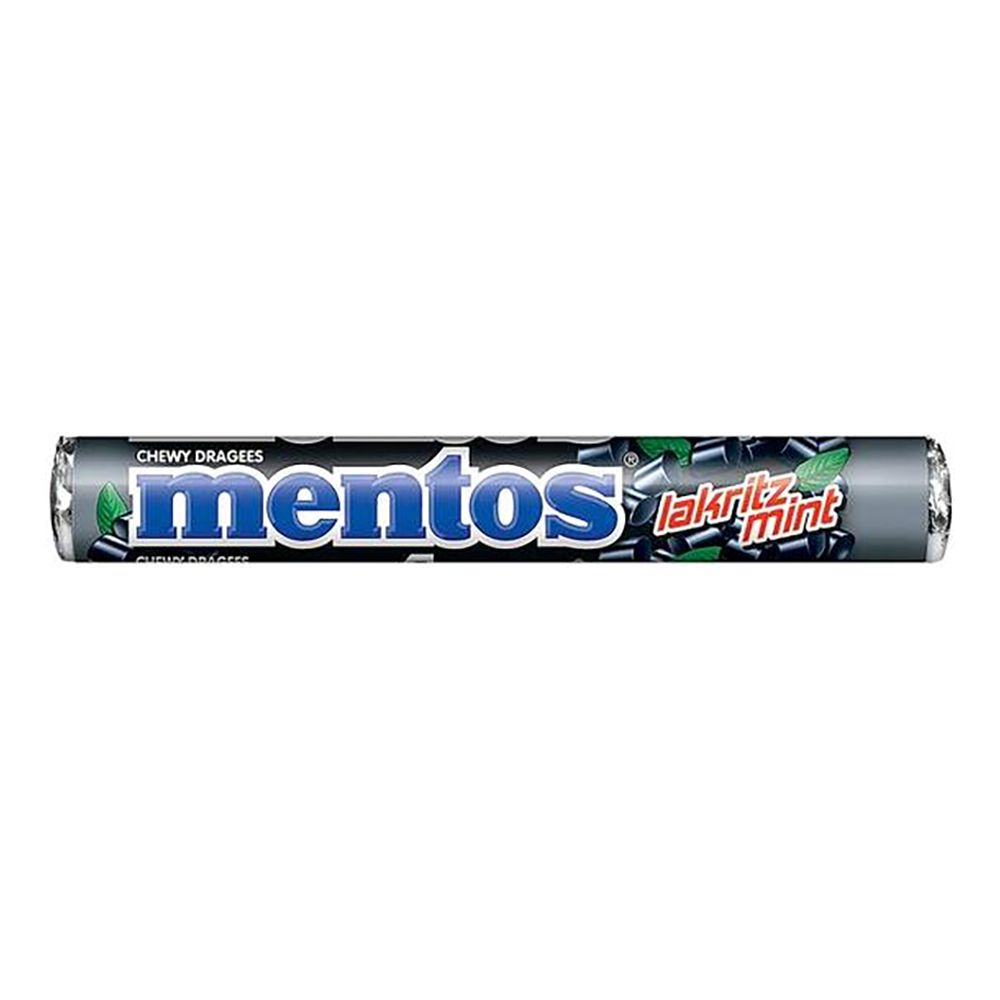 Mentos Liquorice Mint Suurpakkaus
