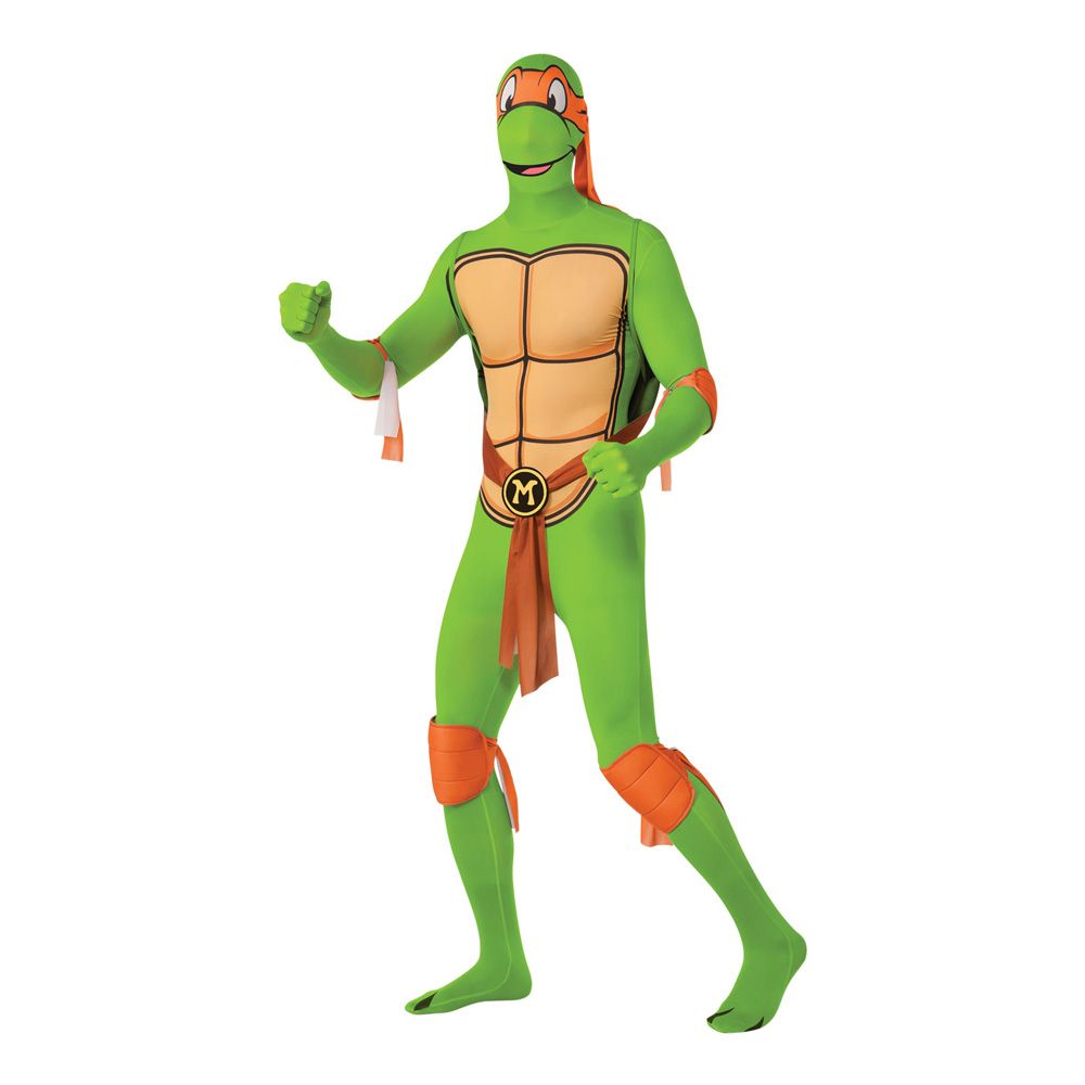 Michelangelo Second Skin Maskeraddräkt