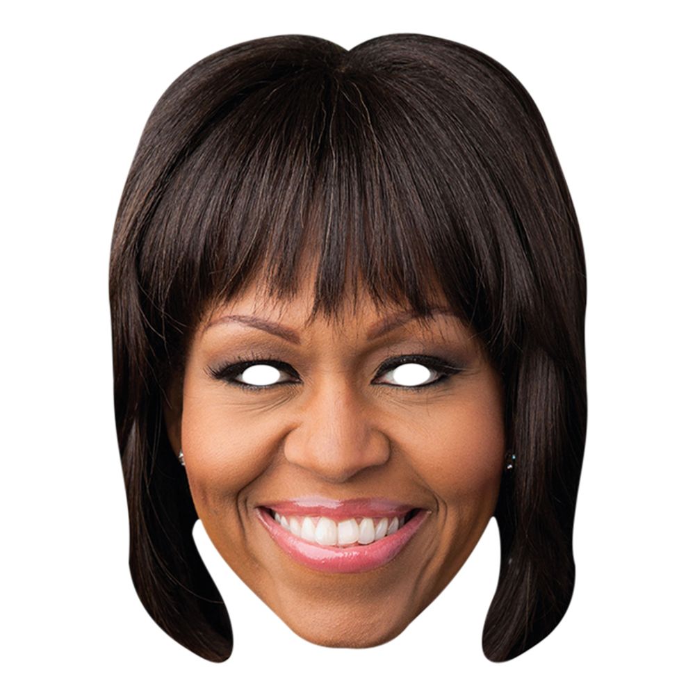 Michelle Obama Pappmaske