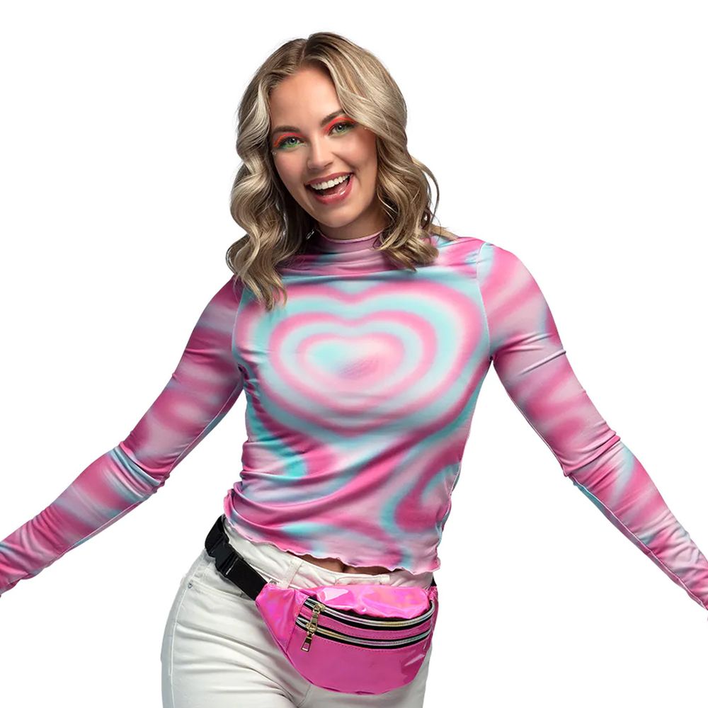 Midjeväska Holografisk Rosa