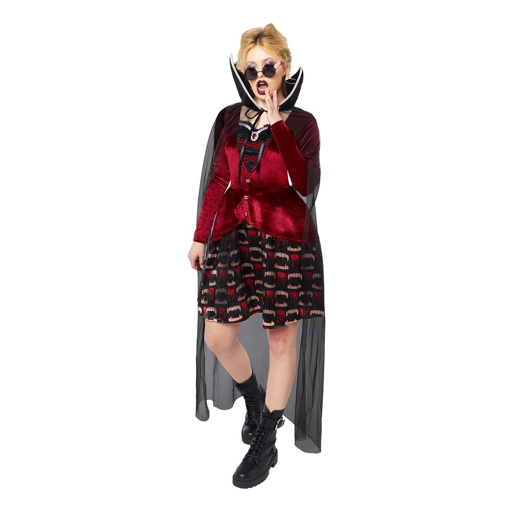 Midnatt Vampyr Kostyme