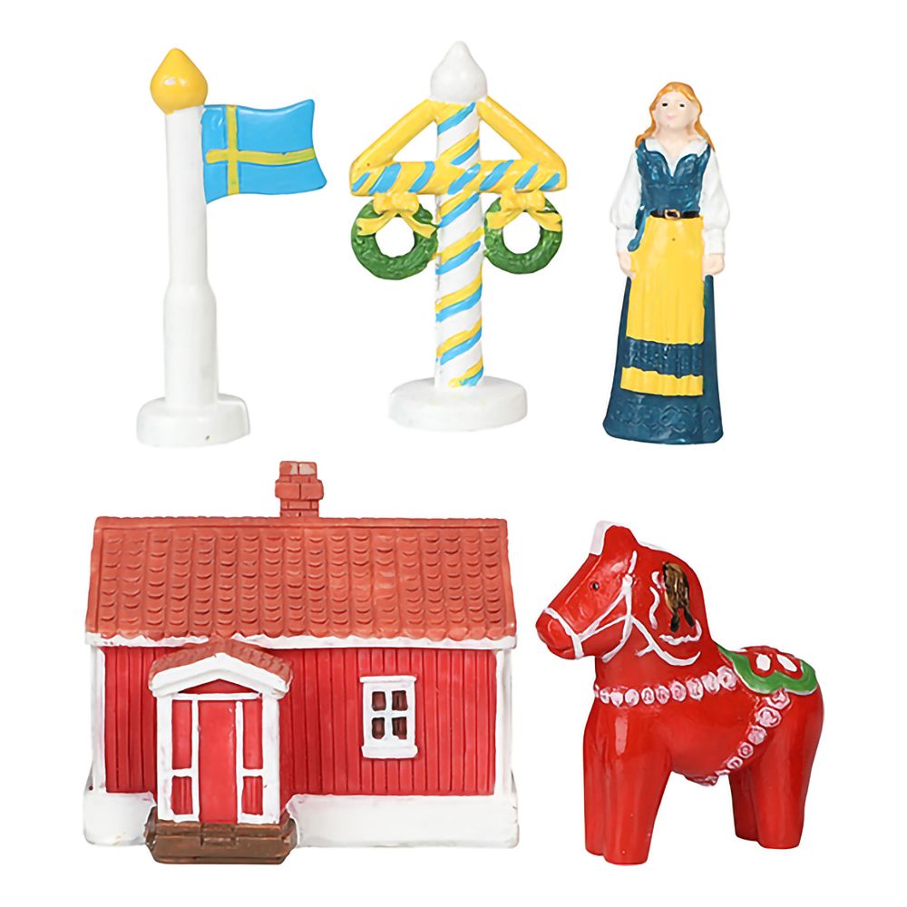Midsommar Smådekorationer Set