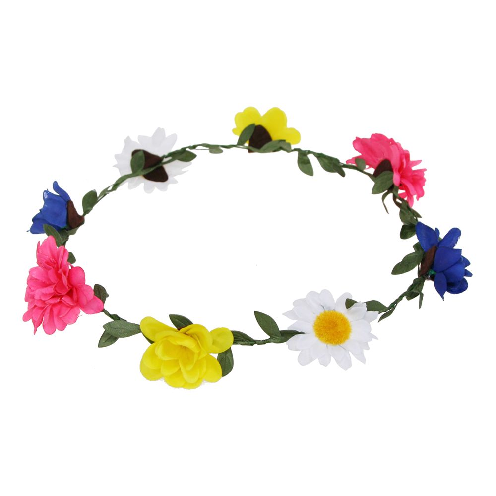 Midsommarkrans Blommor Flerfärgad