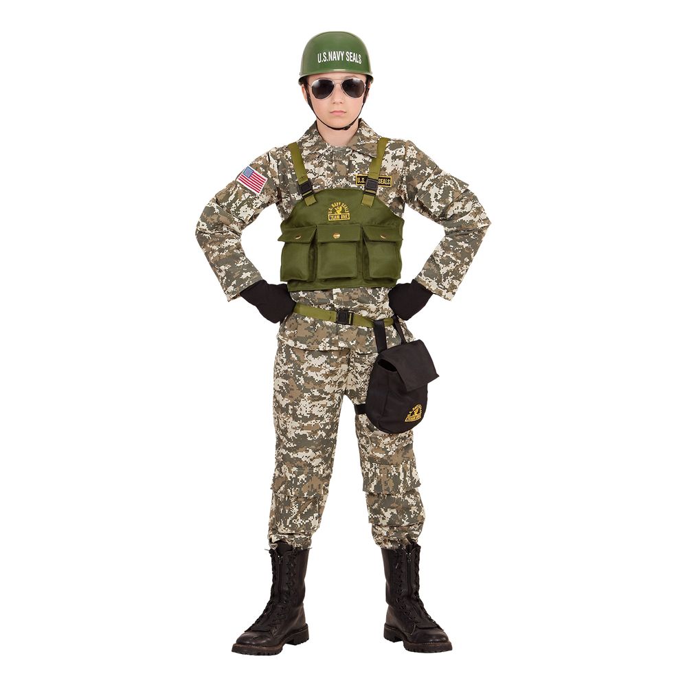 Militær Børnekostume