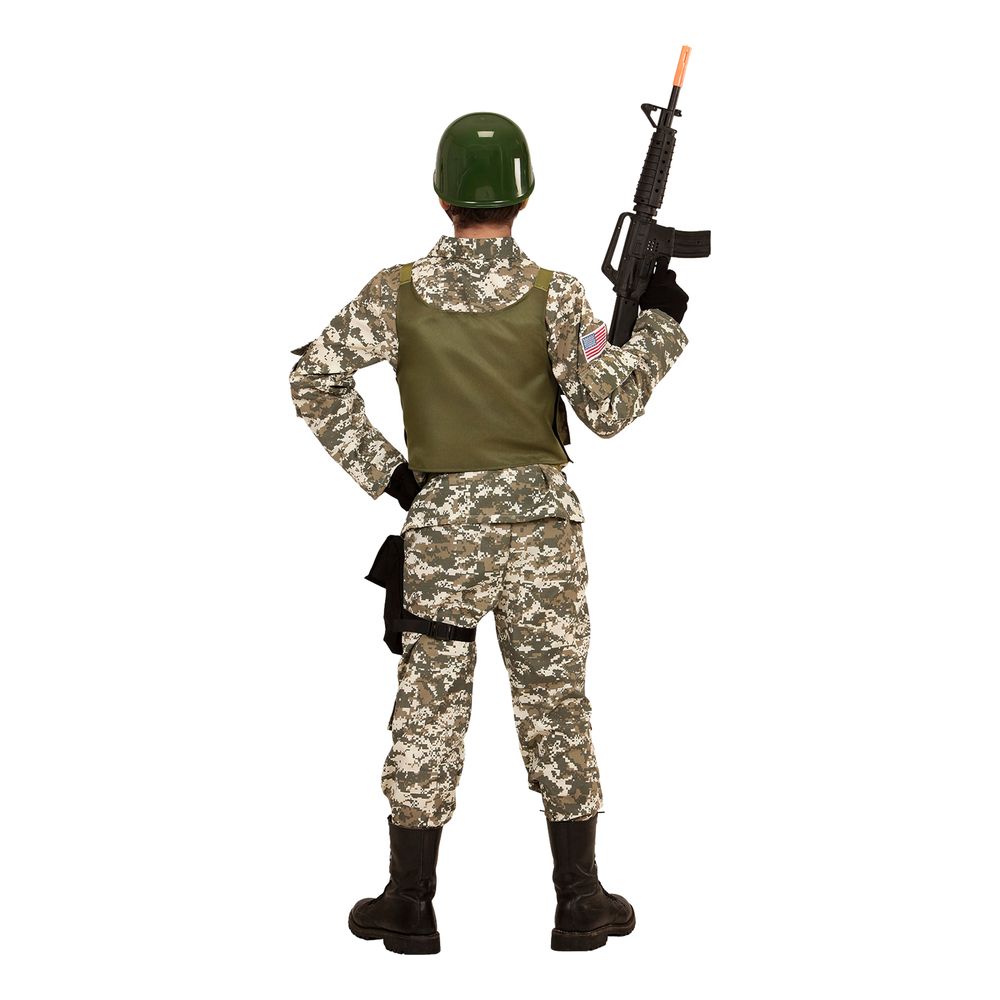 Militær Børnekostume