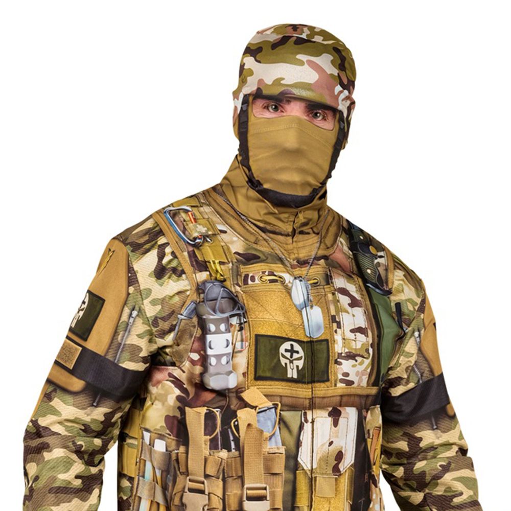 Militær Kamouflage Kostume
