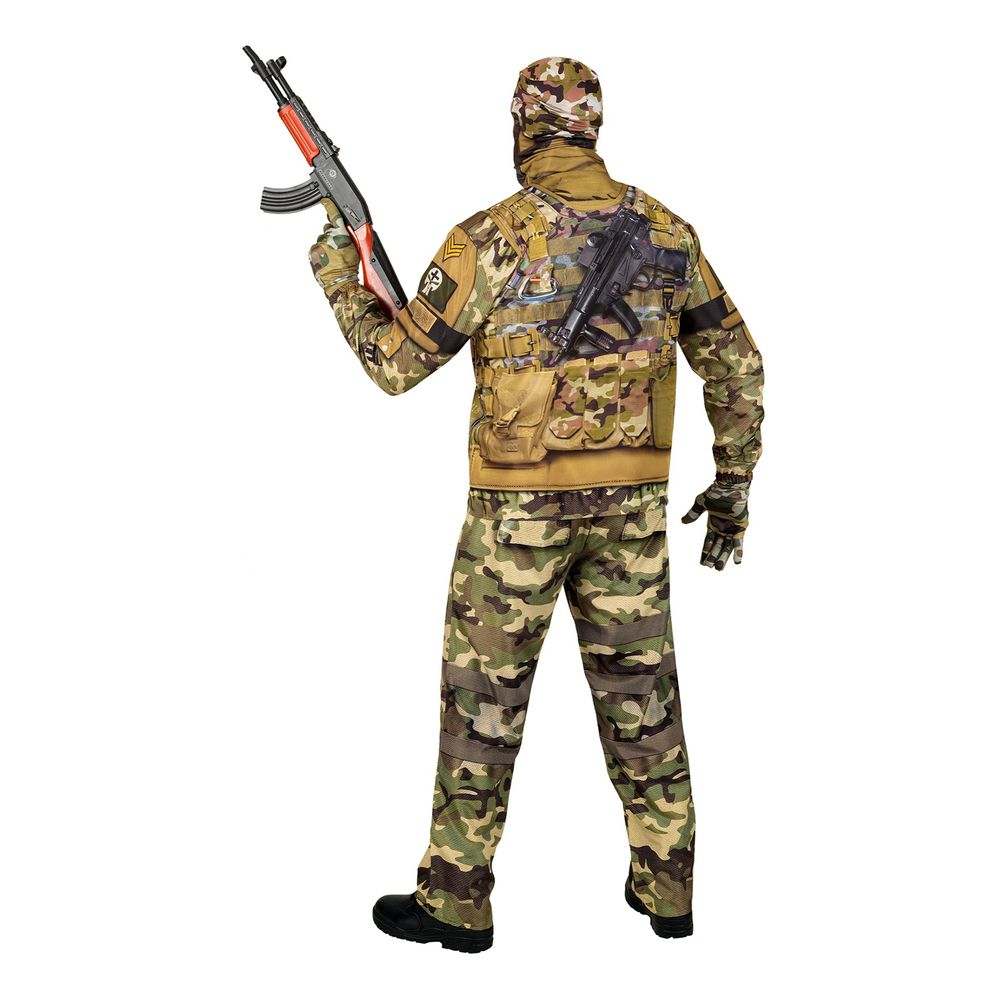 Militær Kamouflage Kostume
