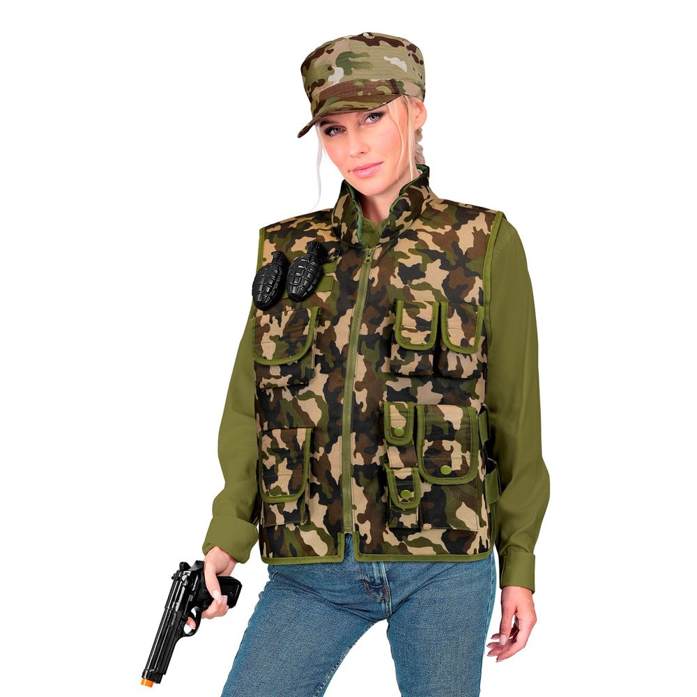 Militærvest Camouflage