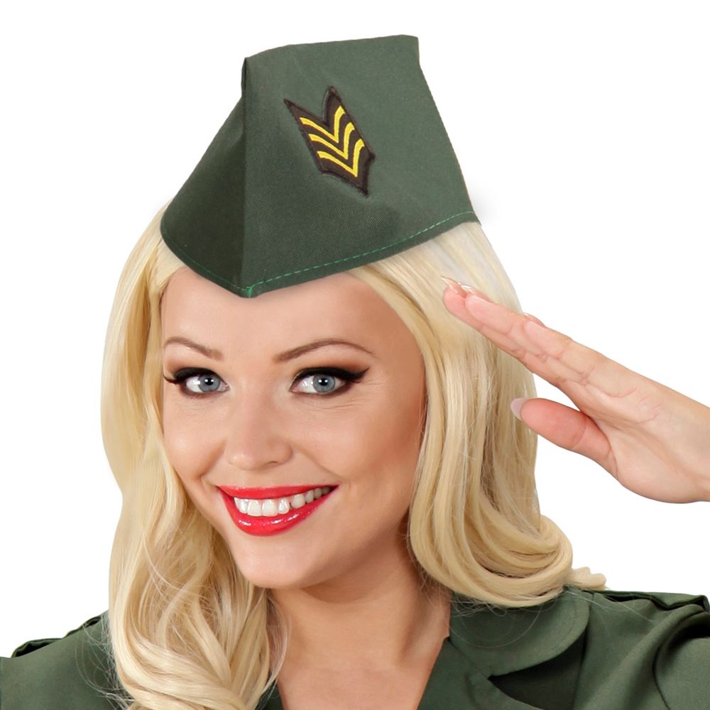 Militärhatt Grön