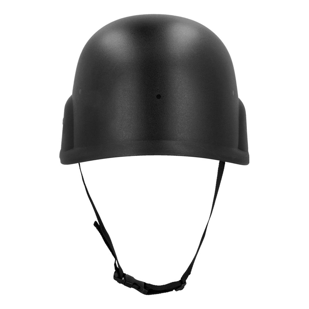 Militærhjelm Sort