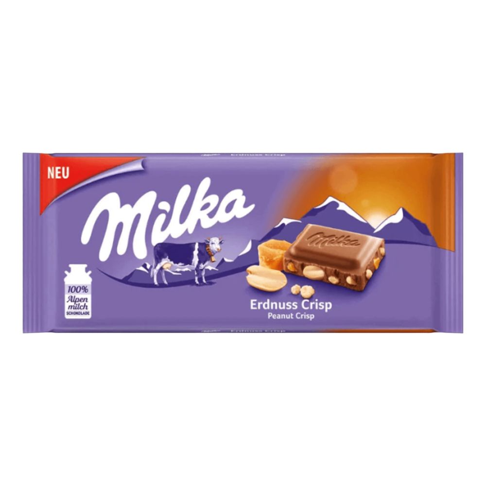 Milka Peanut Crispy Caramel