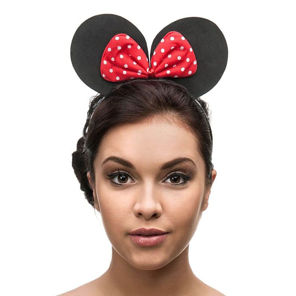 Mini Mouse Diadem med Sløjfe
