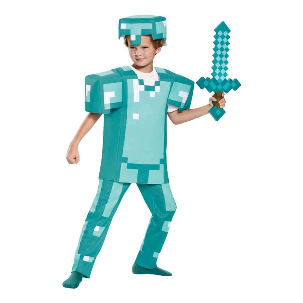 Minecraft Armor Deluxe Barn Maskeraddräkt