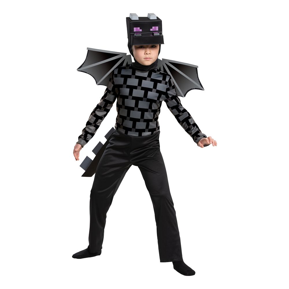 Minecraft Ender Dragon Børnekostume