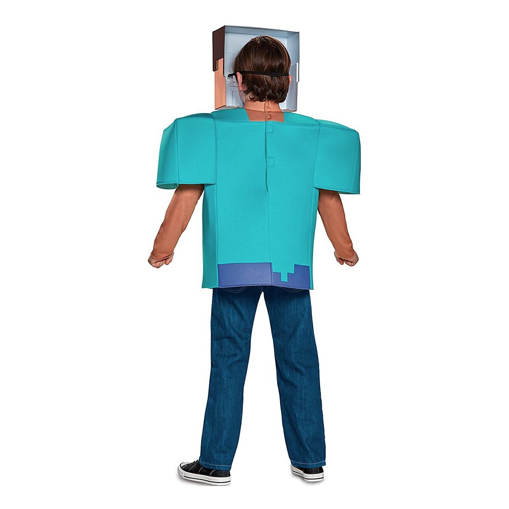 Minecraft Steve Børnekostume