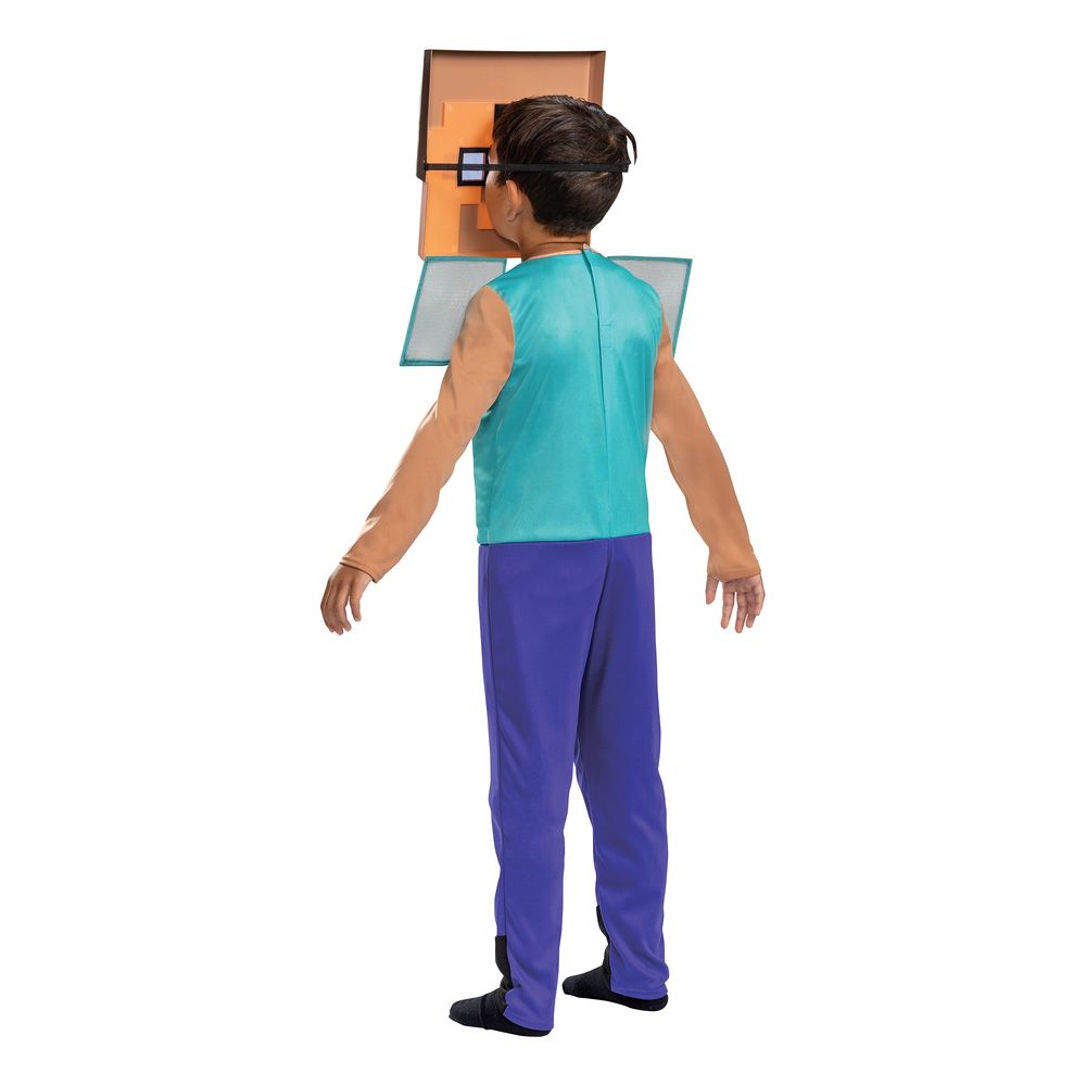 Minecraft Steve Lasten Naamiaisasu