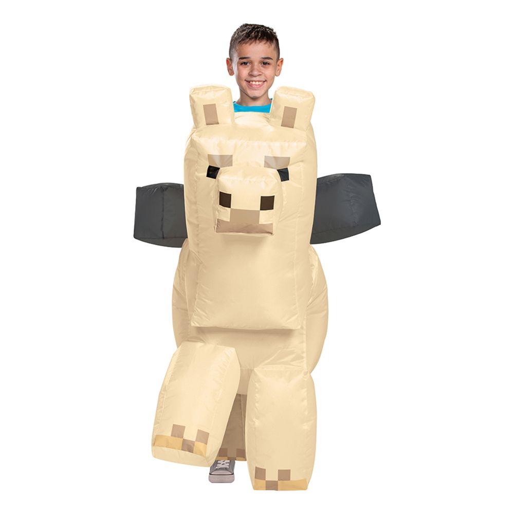 Minecraft™ Puhallettava Ratsastava Laama Lasten Naamiaisasu