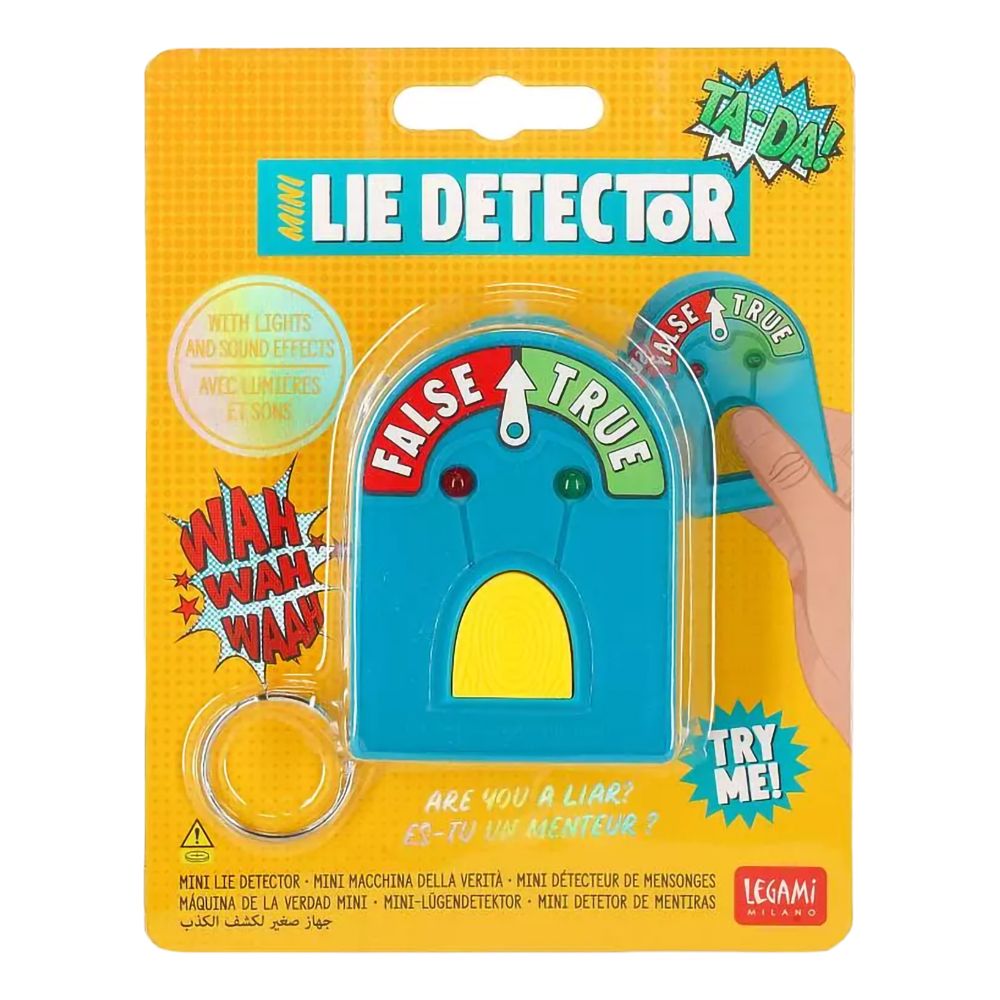 Nøkkelring Mini Løgndetektor
