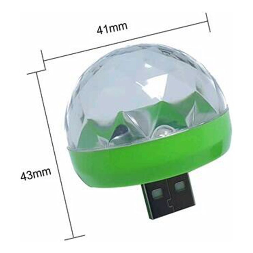 Mini USB Diskolampe