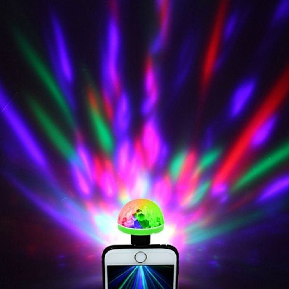 Mini USB Diskolampe