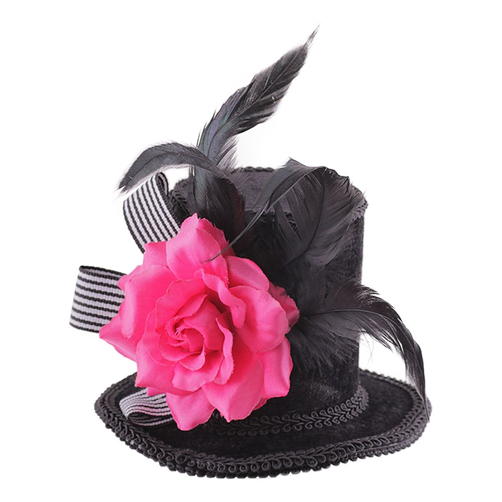 Minihatt med Rose