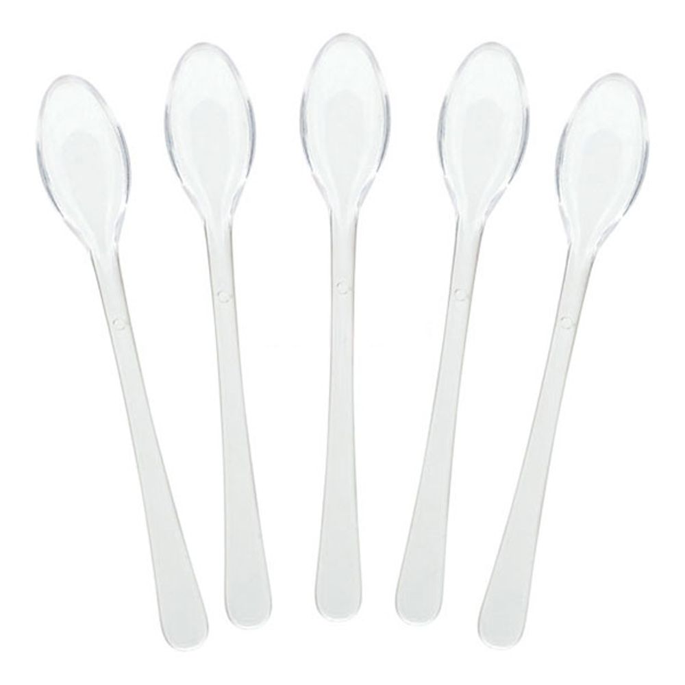 Miniskjeer i Plast Transparente