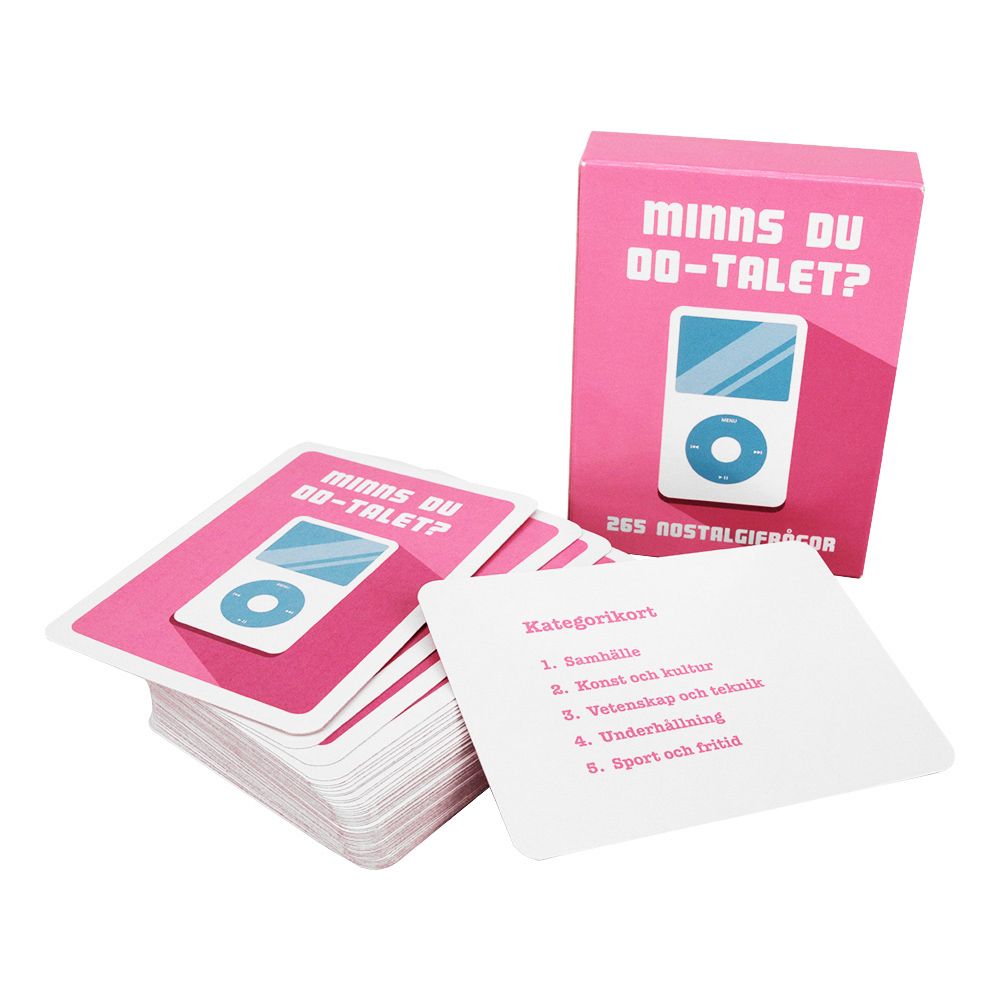 Minns du 00-talet? Kysymyspeli