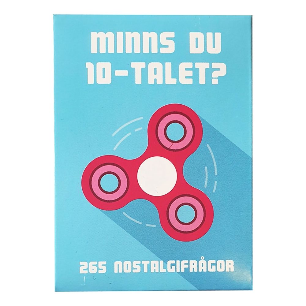 Minnes du 10-talet? Quiz Brettspill