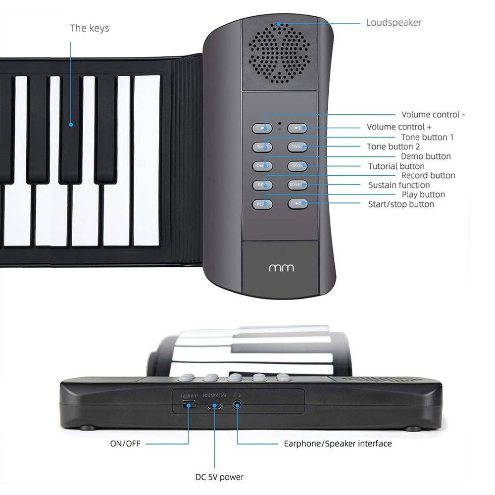 MM Roll Up Keyboard